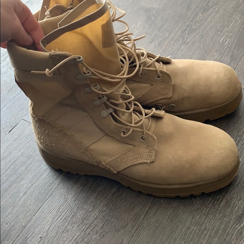 Military Combat boots size 10